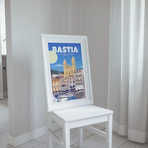 Poster Bastia - Corsica