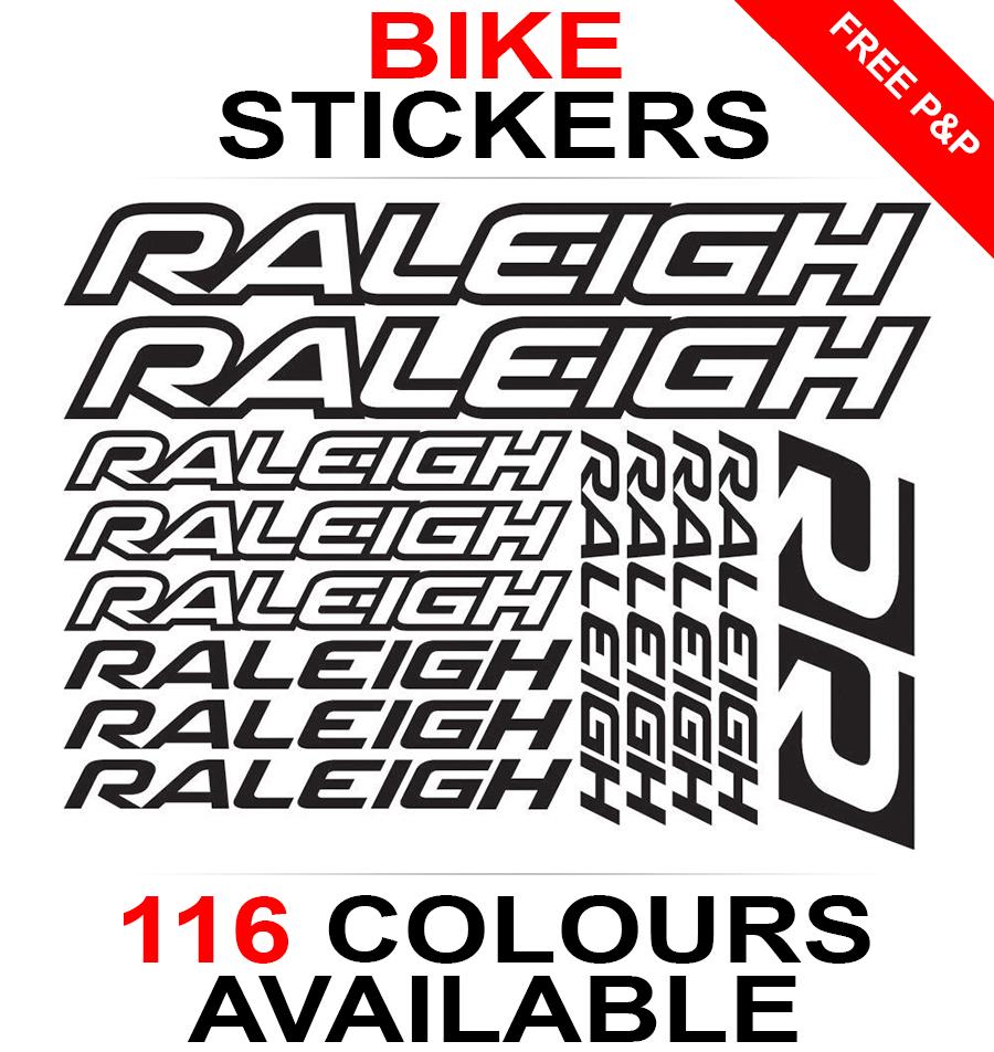 Decalcomanie Bici Vintage Set Adesivi Vintage Raleigh Per - Foto 9