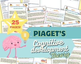 Piagets Cognitive Developmental Theory, Sensorimotor Stage Preoperational Concrete Operational Formal Operational Theorist Information Study