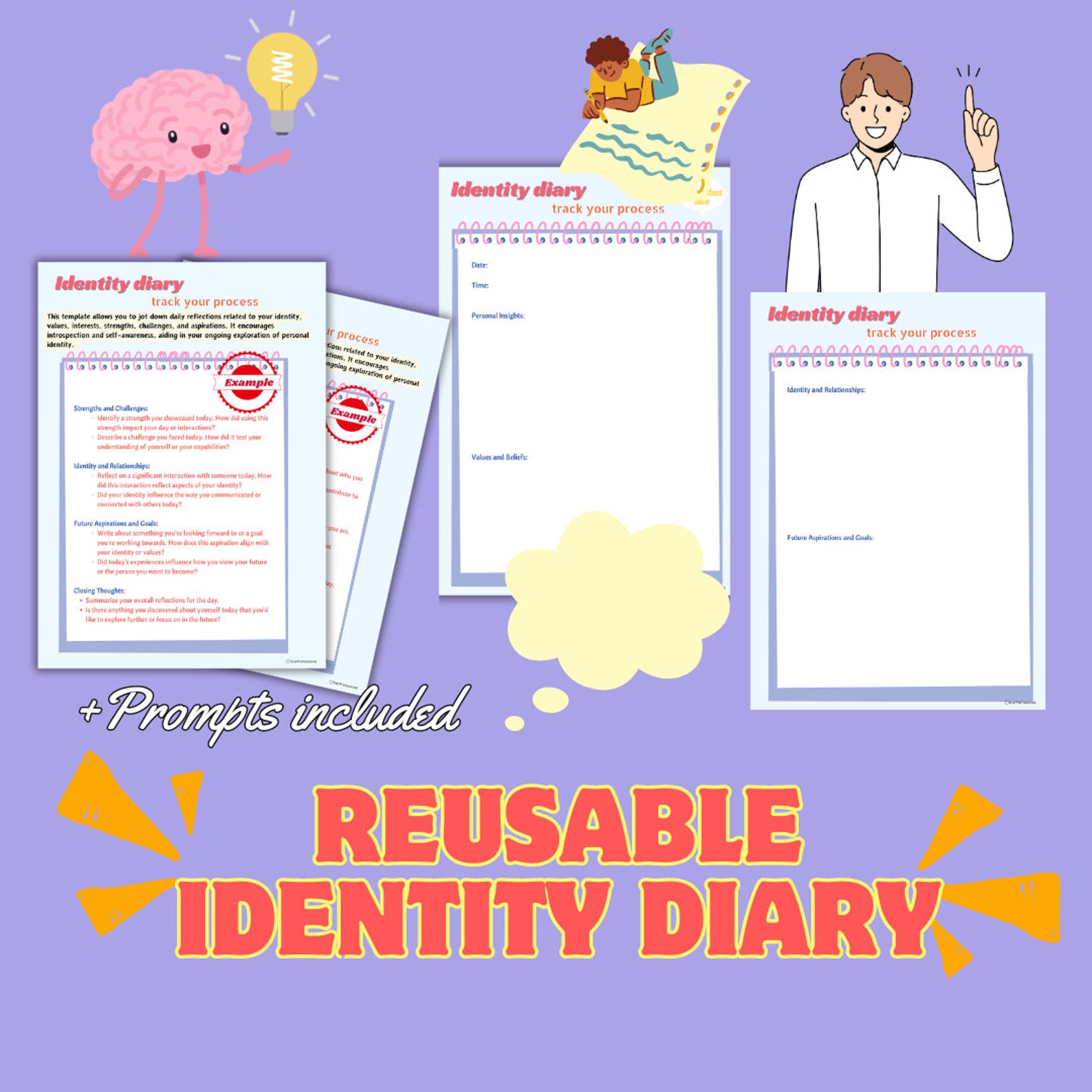 Identity Exploration Worksheets.pdf Identity Confusion Comprehensive Exploration Guide With Engaging ...