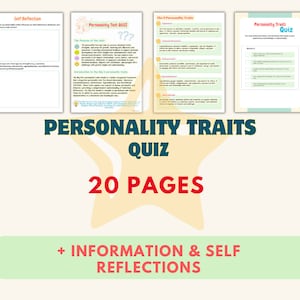 Personality quiz, test me, big 5 personality test, psychological test, career personality test, personal development, personality type,