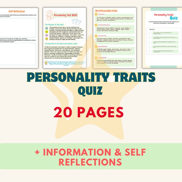 Personality quiz, test me, big 5 personality test, psychological test, career personality test, personal development, personality type,