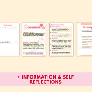 Love Language Quiz Game, Printable Couple's Activity, Enhance Relationship Communication ...