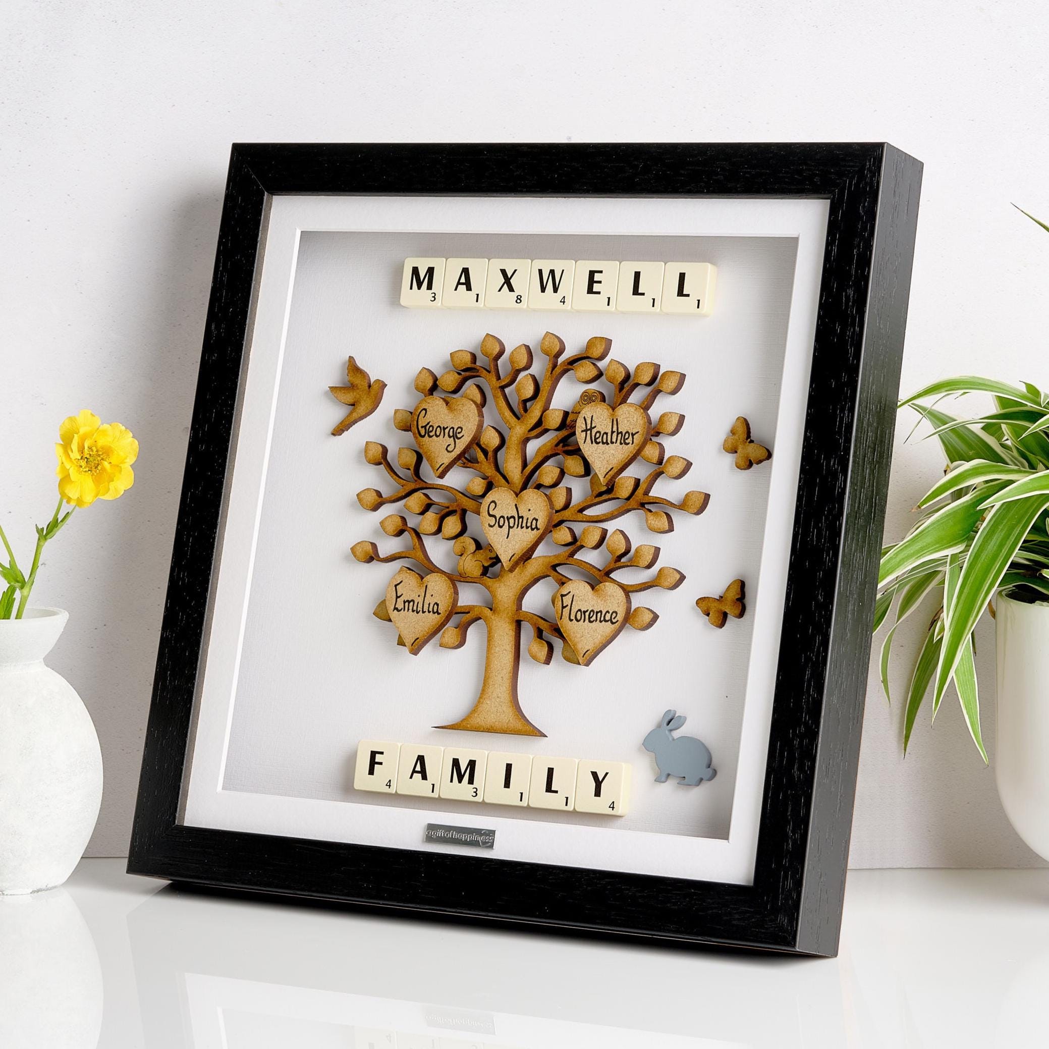 5 Year Wood Anniversary Gifts - 5th Anniversary Gift for Couple ...