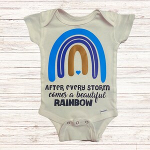 Rainbow baby onesie