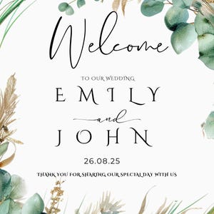 Watercolor Eucalyptus Wreath: Floral Frame SVG, PNG (Digital Download) image 10