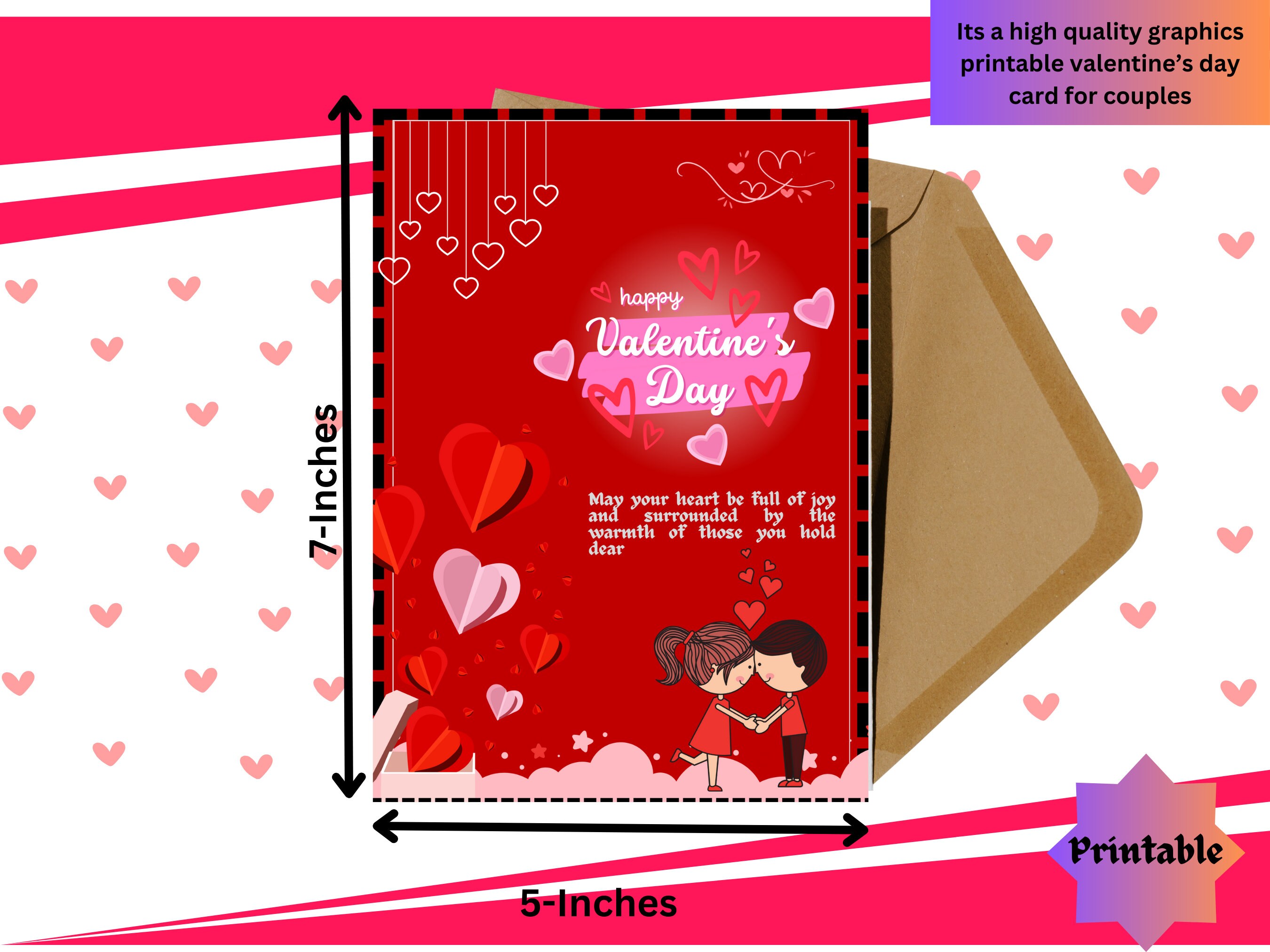 Printable Valentine's Day Cards for Loved One,printable Valentines Day ...