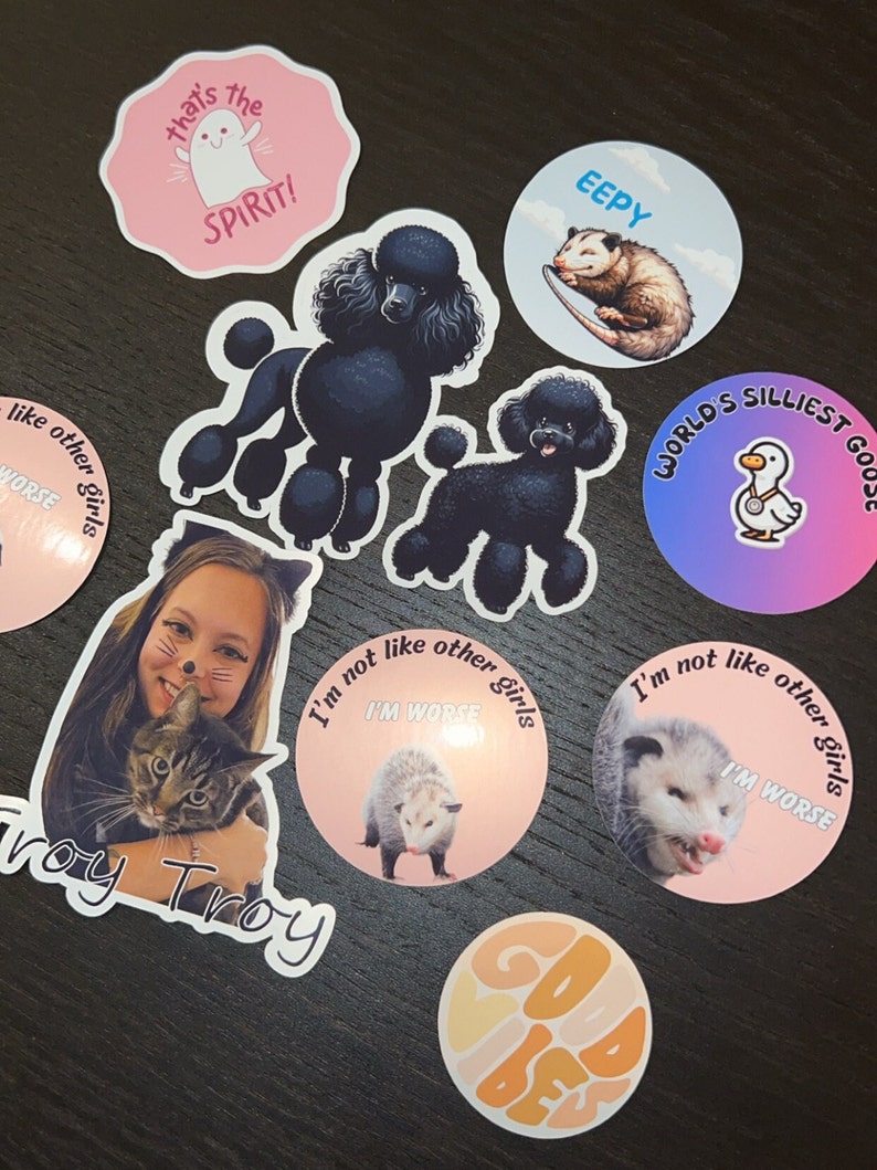 Custom Stickers Etsy