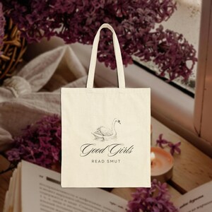 Good Girls Read Smut Bag, Readers Merch, Book Bag, Smut Book Reader, Bookish Gifts, Booktok Merch, Book Club Gifts, Spicy Gifts, Adult Humor