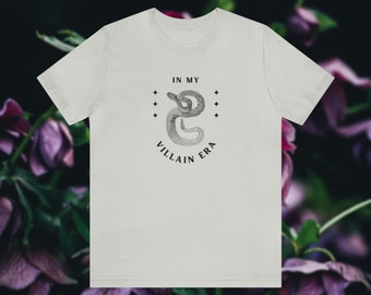 In My Villain Era Shirt, Book Club Merch, Gift for Wife, Book Lover Gift, Reader, Romantasy, Adult Humor, Villain lover, Spicy Smut Book