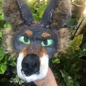 coyote therian mask