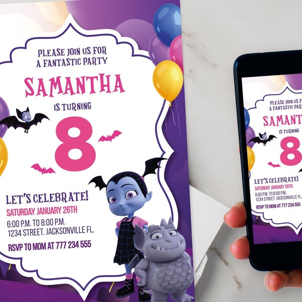 Vampirina Birthday - Etsy