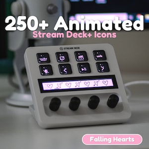 animé de la Saint-Valentin | Icônes Stream Deck | Plus de 500 icônes pour Elgato Stream Deck+