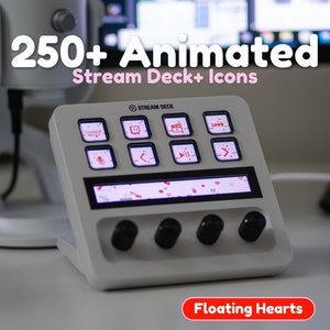 animé de la Saint-Valentin | Icônes Stream Deck | Plus de 500 icônes pour Elgato Stream Deck+