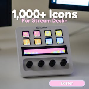 Ensemble de Pâques | Icônes Stream Deck | Plus de 1 000 icônes pour Elgato Stream Deck+