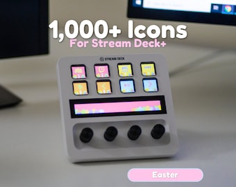Easter Set | Stream Deck Icons | 1000+ Icons for Elgato Stream Deck+