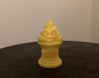 3D Gedruckte Display Poop Trophäe