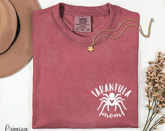 Tarantula Mom Shirt, Tarantula Pocket Tshirt, Tarantula Owner Gift, Tarantula Owner Shirt, Tarantula Lover Gift, Tarantula Shirt, Spider Tee