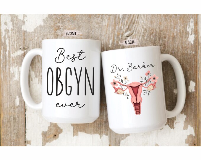 OBGYN Gift - OBGYN Mug - Coffee Cup - Best OBGYN Ever - Obgyn Thank You ...
