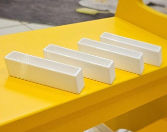 4 Anti-Rutsch-Quietsch-Kappen für Kinder Tritthocker IKEA TROGEN