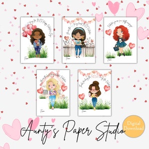 Princess Valentines Cards | Printable