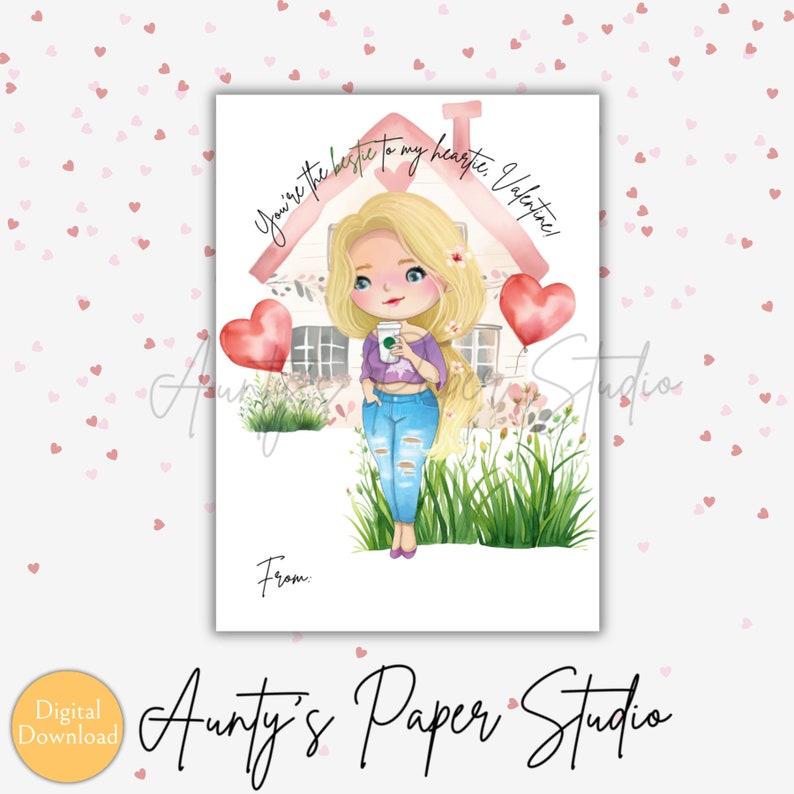 Princess Valentines Cards | Printable - Etsy