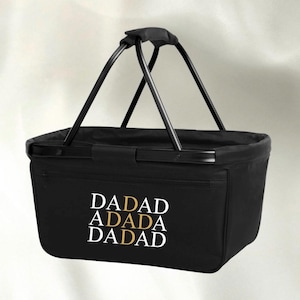 Geschenk für ihn Personalisierter Einkaufskorb  Papa  Dad Geschenk Vatertag Geschenkidee Papa Das perfekte Vatertagsgeschenk Geschenk Opa
