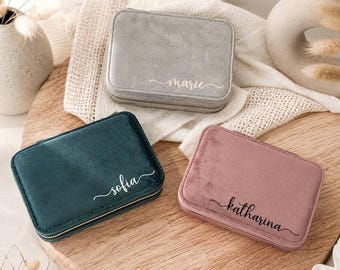 Gift Jewelry Storage Jewelry Box Gift Personalized Jewelry Storage Velvet Jewelry Box Velvet