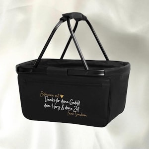 Einkaufskorb personalisiert Geschenk Betreuerin Geschenk Betreuer Dankeschön Geschenk Tagesgruppe Schulbegleiterin Geschenk zum Dank