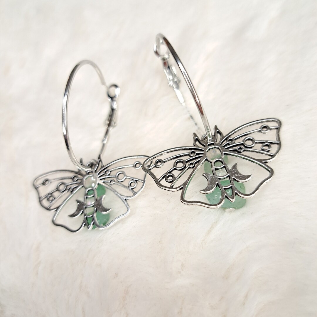 Lebensquelle Plus Delphinanhänger Aus Grünem Aventurin - Gebohrter Edelstein Mit Baumwollband