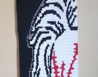 Chucky Crochet Wall Hanging Tapestry Pattern (PATTERN ONLY)