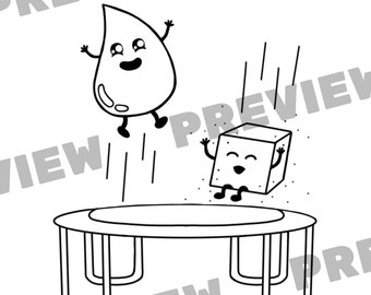 Introducción a la diabetes tipo 1 para niños, páginas para colorear, diabetes tipo uno