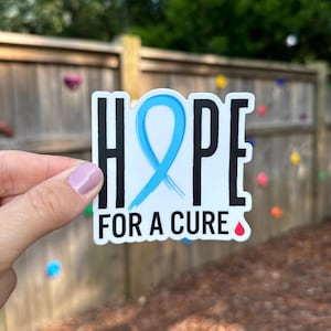 Speranza per una cura, cura il diabete, adesivo T1D Walk, tipo 1, insulina per tutti, speranza T1D