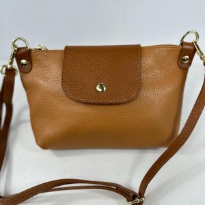 Sac à bandoulière en cuir de vachette