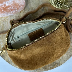 Suede cowhide belt bag image 7