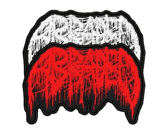 ABRADED - Logo PATCH *RED*