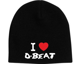 I LOVE D-BEAT - Logo BEANIE (B44)