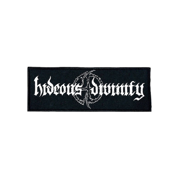 HIDEOUS DIVINITY - Logo #1 PATCH
