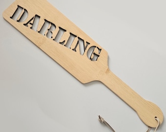 Spanking Paddle personalized according to your wishes 36 x 8 cm (decorative piece)
