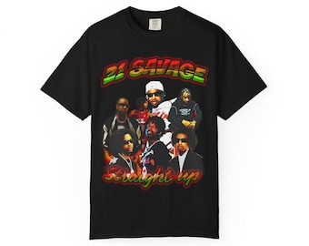 Retro Rap Unisex T-shirt, 21 Savage Bootleg Tee, Music Fan Gift, Hip Hop Clothing, Vintage Style , drake, 21, concert shirt, rapper