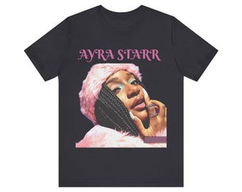 Ayra Starr T-Shirt: Retro Afrobeats Music Tee, afrobeat artist, ayra star, tyla, nigerian artist, pretty girl, concert, naija, show