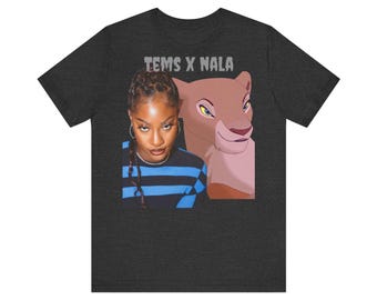 Tems x Nala Graphic Tee - Lion King Inspired Unisex Shirt
