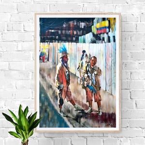 A3 Acrylic Painting - Etsy
