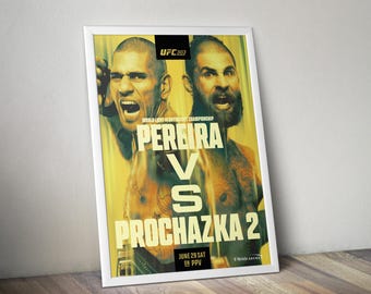 UFC 303 Poster Genuine Design | Pereira vs Prochazka 2
