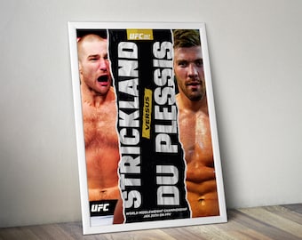 UFC 297 Poster