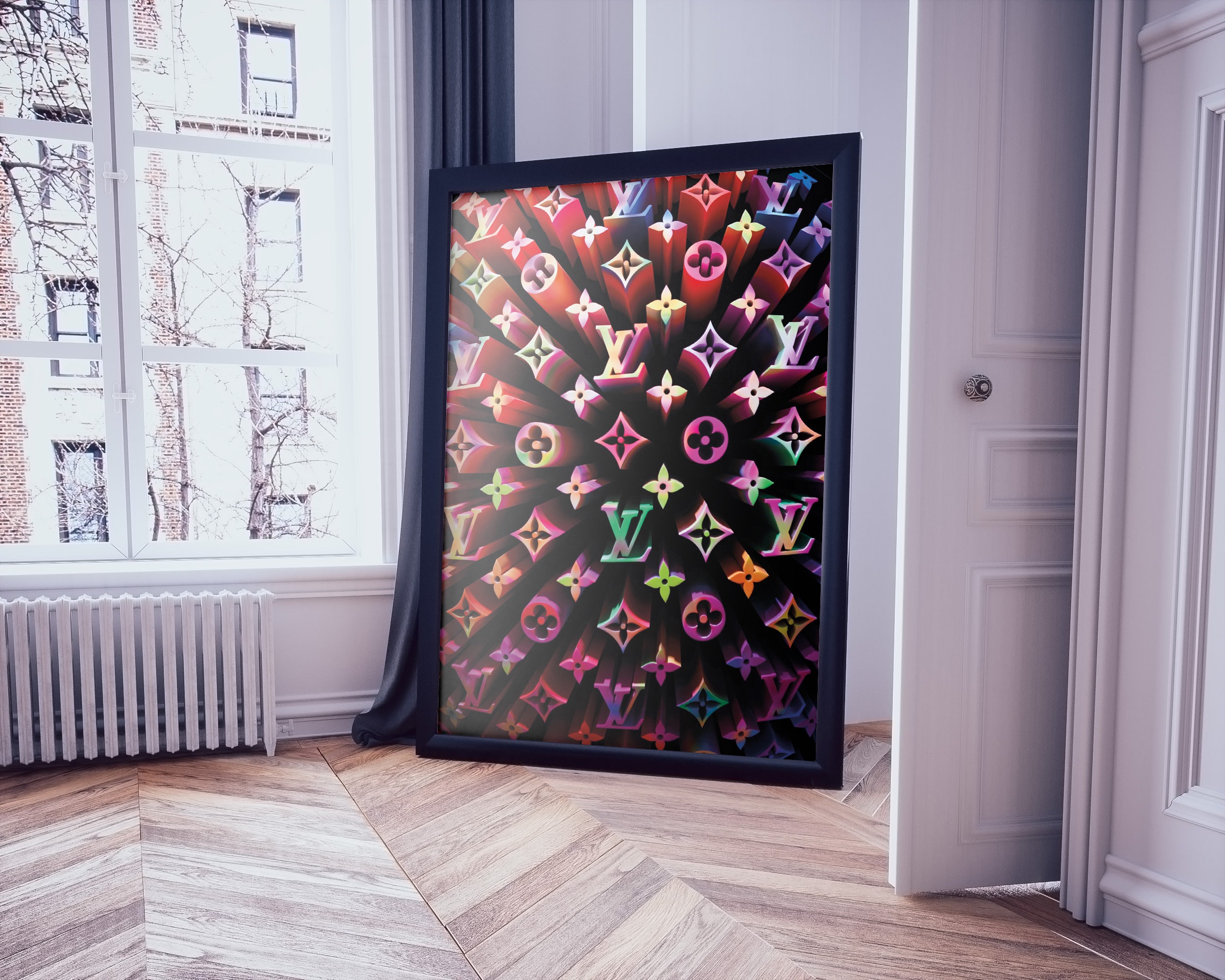 Louis vuitton wall art deals