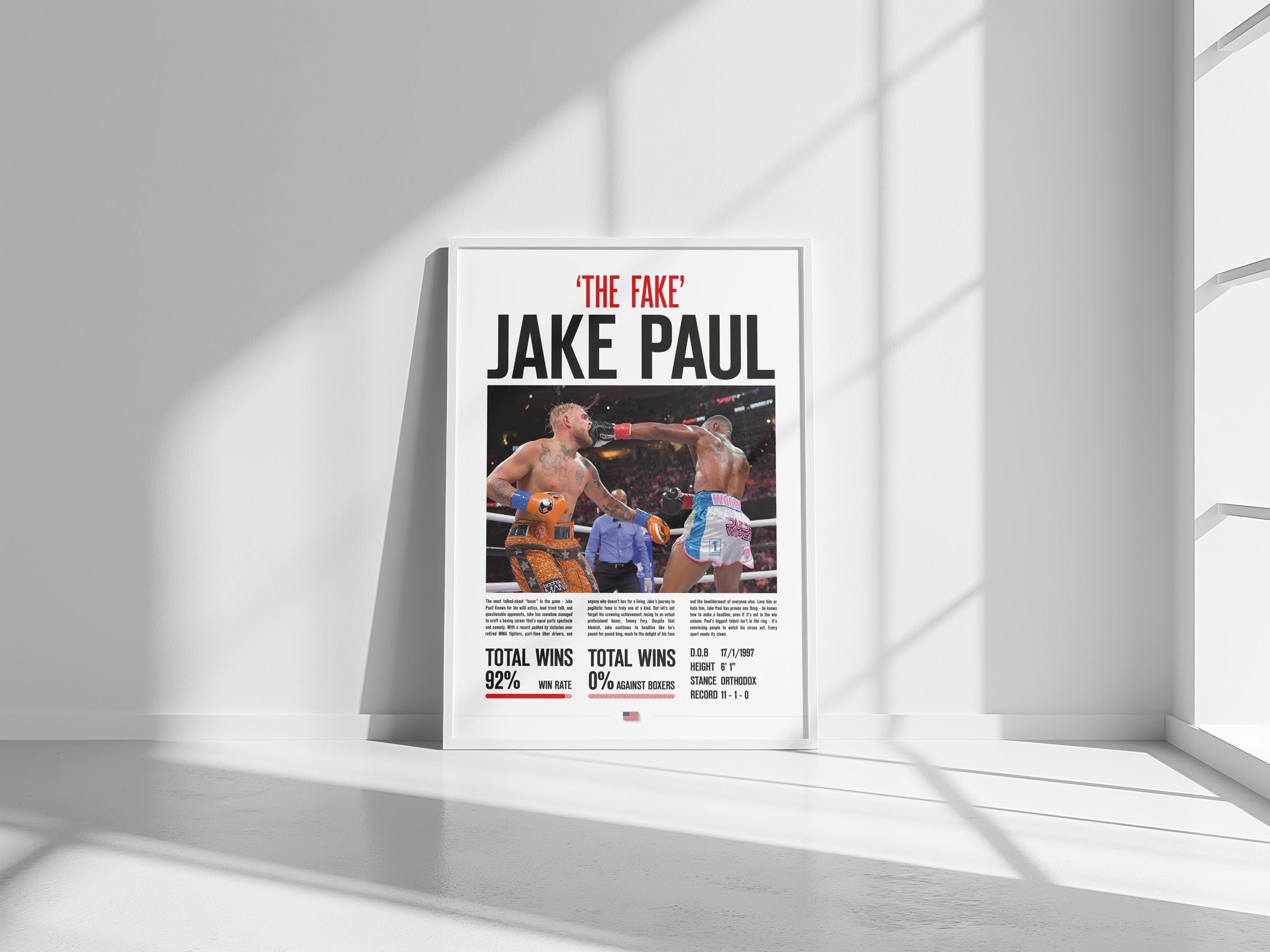 Jake Paul Boxing - Etsy Sweden