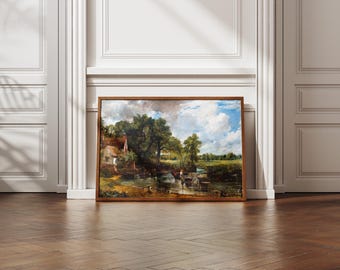 Fine Art Prints of Famous Masterpiece Poster | Bestselling Art Prints | The Haywain - John Constable
