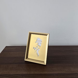 Guru Nanak Dev Ji Gold Metal Table standing Portrait Laser Cut, Sikhism wall hanging sikh art waheguru sikhi, Photo frame A5