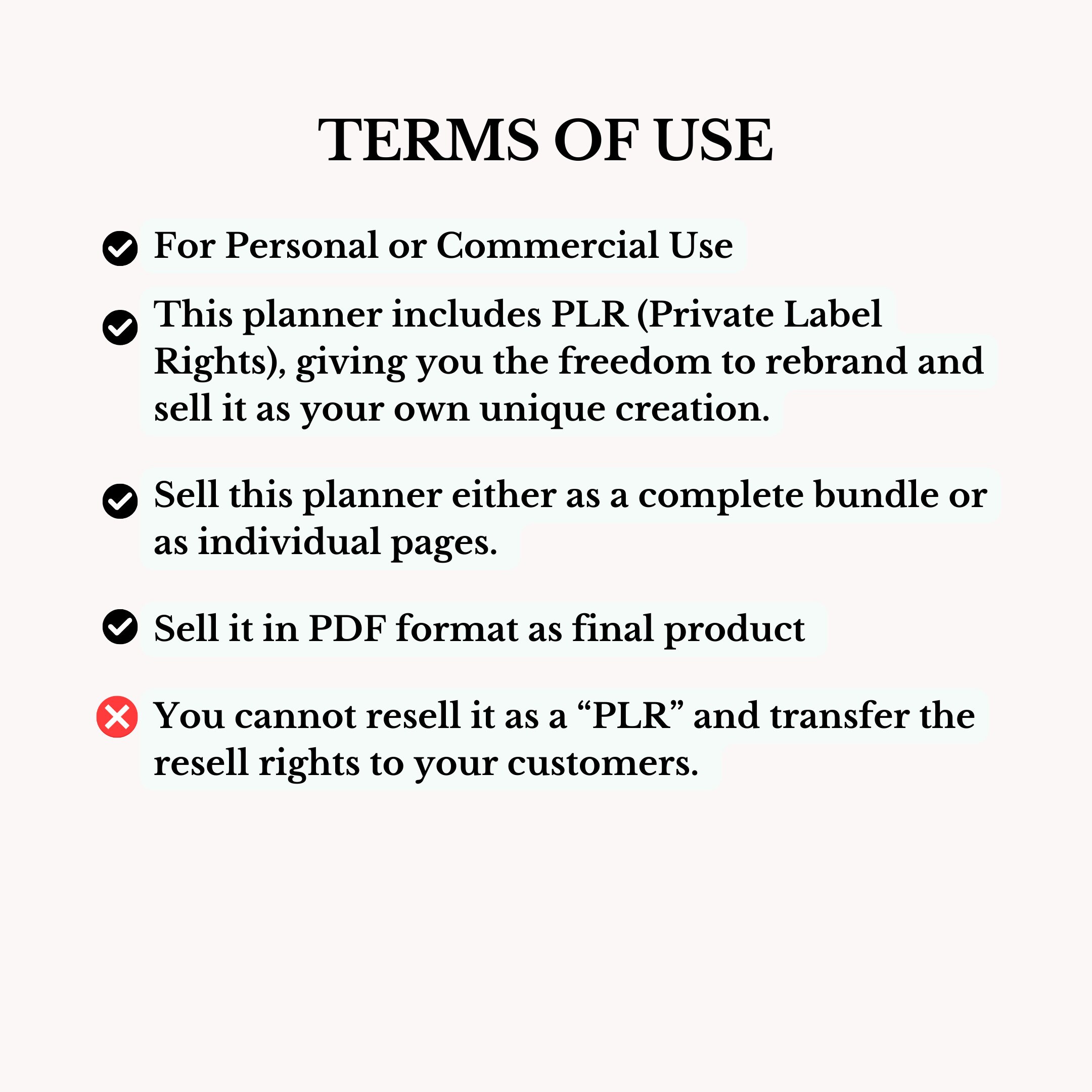 Goal Setting PLR Planner Quarterly Goal Planner With Journal Prompts 90 ...